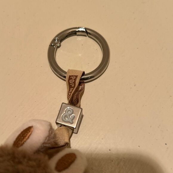 Authentic PopMart Labubu The Monsters Pin for Love Series "&" Brown Plush Pendan - Picture 4 of 11